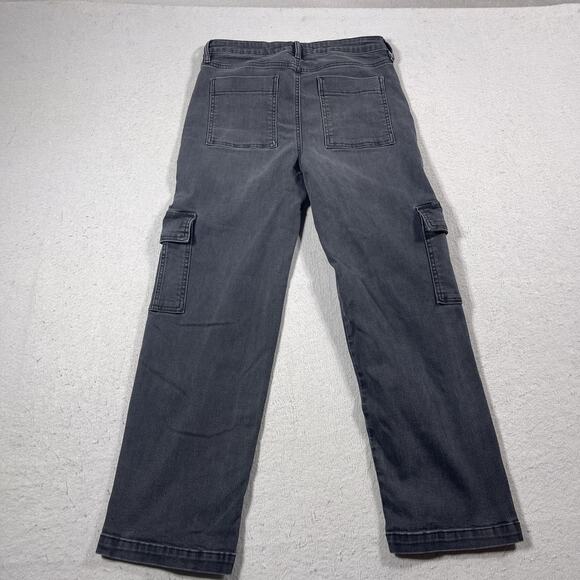 Altar'd State Cargo Pants Womens 29 Utility Straight Leg Pockets Stretch Modern - Picture 10 of 11